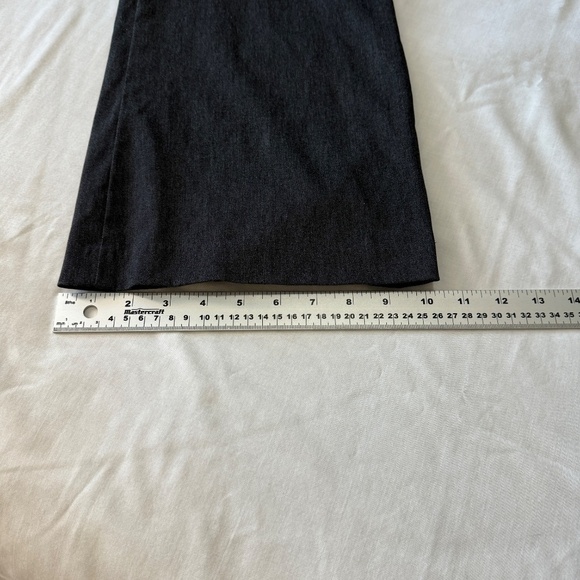 DALIA‎ Women's Elastic Waist Pull On Dress Pants Gray Size 12 Business Casual - Picture 11 of 12